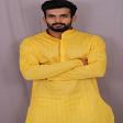 Premium Yellow Kurta Set For Haldi product image