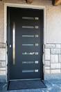 Contemporary Fiberglass Entry Doors Home Design, Photos