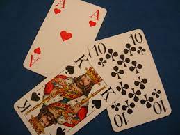 Each player gets dealt half the deck, 26 cards, and the cards are put face down in a stack in front of the players. Skat Card Game Wikipedia
