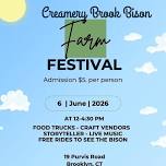 Creamery Brook Bison's Annual Spring Festival