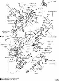 Exploded View For The 2002 Ford F 150 Non Tilt Steering Column Services Exploded View Ford F150 Expedition