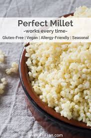 Basics Perfect Millet Frifran Millet Recipes Millet Recipes Breakfast How To Cook Millet