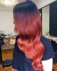 The girls, who recently outgrew the desire to look shockingly with bright hair color, but still cannot refuse from some rebel features of character, would like this very ombre type. 31 Best Red Ombre Hair Color Ideas Stayglam