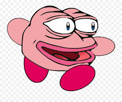Kirby super smash beta 0.3 is out! Download Super Rare Kirby Pepe Kirby Pepe Png Image With Good Discord Pfp Pepe Face Png Free Transparent Png Images Pngaaa Com