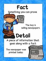 Facts Details Flipchart Worksheets And Anchor Chart