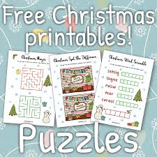 Thanks learningmaths for sharing an awesome christmas puzzle for. Free Christmas Printables Puzzles Mama Geek