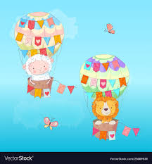 Postcard Poster A Cute Leon And Lamb In A Vector Image On Vectorstock Cute Cartoon Animals Cartoon Lion Pet Mice