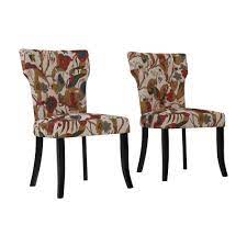 Flex your floral style with modern vases. Handy Living Sirena Upholstered Dining Chairs In Warm Multi Floral Set Of 2 Dc2 Jgf47 164 The Home Depot