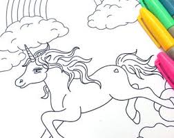 Printable coloring and activity pages are one way to keep the kids happy (or at least occupie. Pegasus Coloring Etsy