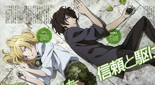 Ryota And Himiko Btooom Anime L Anime Manga Anime