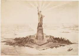 The statue of liberty is a colossal neoclassical sculpture on liberty island in new york harbor within new york city, in the united states. 14 Magnificas Fotos De La Construccion De La Estatua De La Libertad En Paris