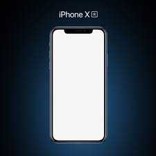 Iphone Xr Blue Mockup Phototype Png And Psd Iphone Mockup Blue