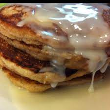 Cinnamon Roll Pancakes Cracker Barrel Knock Off Version 3 C Krusteaz Buttermilk Complete Dry Mix 2 1 2 C Breakfast Items Breakfast Treats Creative Baking