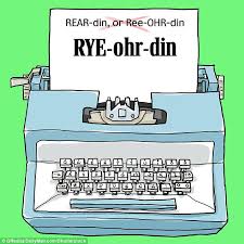 Rearden is a variant of it. The Correct Way To Pronounce Dr Seuss And Other Authors Express Digest