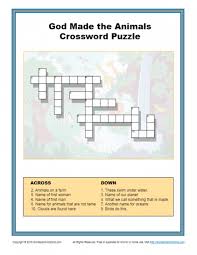 Ourfirst printable bible crossword puzzle is 'about adam'. Bible Crossword Puzzles Bible Lesson Activities For Children