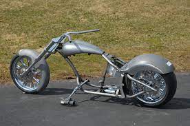Pro Street Softail Chopper Frame 300 Rsd Tire Rolling Chassis Bike Kit Harley Chopper Frames Softail Bike Kit