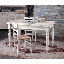 Il design semplice e sobrio dello stile in arte povera è una scelta rustica ed elegante per ogni angolo della tua casa. Tavolino Modello Melody Stile Arte Povera Gamba Tornita Allungabile Color Bianco Opaco Acquistabile Anche Con Sedie