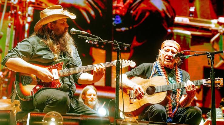Chris Stapleton & Orville Peck Each Bring Out Willie Nelson At ACL Fest