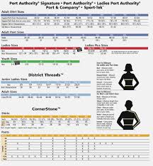 port authority clothing sizing arts arts