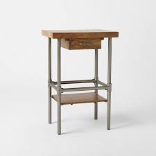 Finish off a west elm dining room. Industrial Kitchen Prep Counter West Elm