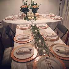 Vintage copper chargers plates,12.25 copper trays, 4 large chargers plates, serving trays, dinner table decor, modernrelicvintage 5 out of 5 stars (318) $ 60.00. Hammered Copper Charger Plates Simple Thanksgiving Tablescape Dining Table Copper Copper Charger Plates Pottery Barn Dishes