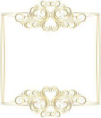 Gold Border Frame Png Clip Art Clip Art Borders Gold Photo Frames Gold Border Design