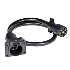 Wiring diagram for 6 prong trailer plug wiring diagram user ford 7 way wiring diagram wiring diagram database. Online Led Store 3ft 7 Way Trailer Plug Wiring Harness 7 Pin Trailer Cord Extension Wire Cable Gooseneck Hitch Extender Plug N Play 10 14awg 7 Prong Trailer Tow Wiring Connector For Rv Buy Online In Antigua
