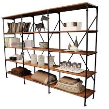 Industrial Open Shelving 1stdibs Com Shelving Vintage Industrial Furniture Shelving Unit