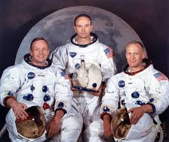 Crew Apollo 11 Mann Im Mond Weltraum Und Astronomie Mondlandung