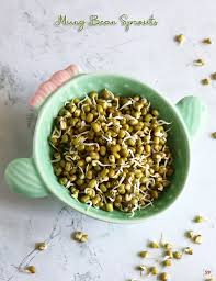 Boil and cut potatoes into small pieces. Mung Bean Sprouts Recipe Green Gram Sprouts Sharmis Passions