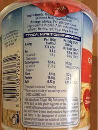 160 calories, 2 g fat (0.5 g saturated fat, 0.5 g polyunsaturated fat, 1 g monounsaturated fat), 210 mg sodium, 32 g carbs (3 g fiber, 1 g soluble fiber, 11 g sugar), 4 g protein. Oatso Simple Pot Orig50g Quaker Oats