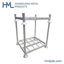 Hot Item Logistics Industrial Stackable Storage Portable Pallet Converter For Cold Storage Simple Storage Stackable Storage Metal Products