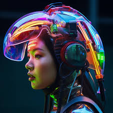 Testing my old prompts from helmet series with Midjourney v 5.1.  Improvement over material and lights used is astounding...