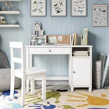 That's because this study space essential features clean, simple lines, giving it a timeless look that can coordinate with nearly any style. White Kids Desks Free Shipping Over 35 Wayfair