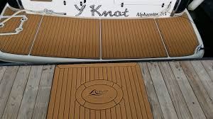 Aqua Marine Deck Boat Mat Soft Teak Boat Decking Custom Decks Deck Deck Boat