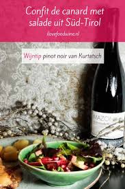 Recept Confit De Canard Met Salade Uit Sud Tirol I Love Food Wine In 2020 Eten En Wijn Confit Recepten