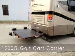 World's first illuminated tow bar — for blue ox base plates. 1200g Golf Cart Carrier