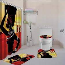 Maybe you would like to learn more about one of these? Black Woman Series Shower Curtain Set Shower Curtain Sets African Shower Curtain Girls Shower Curtain