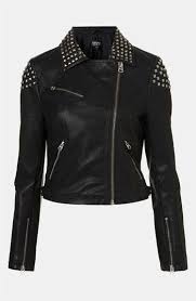 Topshop Studded Faux Leather Biker Jacket Nordstrom Studded Leather Jacket Faux Leather Biker Jacket Studded Jacket