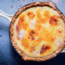 Fridge Set Bruleed Milk Tart Recipe Milk Tart Tart Sweet Tarts