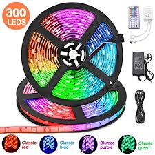 Led Strip Lights 32 8ft Kdorrku 10m Rgb Waterproof Flexible Self Adhe