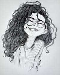 Curly hair is probably the most challenging anime hairstyles to draw. Curly Hair Girl By Grezaarch On Deviantart