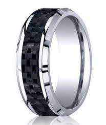 Designer Cobalt Chrome Men S Wedding Ring With Carbon Fiber 8mm Mens Wedding Rings Tungsten Tungsten Wedding Rings Mens Wedding Rings
