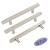 Brushed Nickel Oil Rubbed Bronze Kitchen Cabinet Hardware