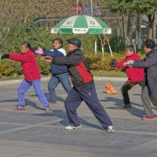 File Old People Are Making Sports Jpg Wikimedia Commons China People Tai Chi People