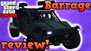 Menacer is unreleased weaponized vehicle. Barrage Review Gta Online Guides Youtube