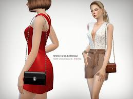 Mejora tu partida de los sims 4 con estos mods imprescindibles. S Club Ll Ts4 Bag N02 Sims 4 Mods Clothes Sims 4 Sims 4 Clothing