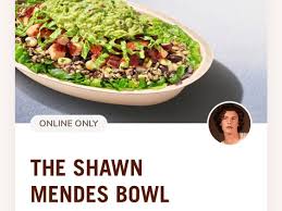When ordering vegan fast food at taco bell, remember two keywords: Chipotle Launches Shawn Mendes Bowl With Cauliflower Rice