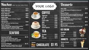 A responsive digital signage menu board template for coffee shops that highlights your brand and featured products. Dsmenu Digital Signage Menu Board