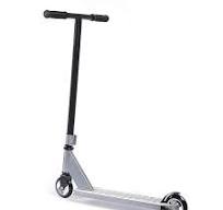 Urban Riders Speedy Plus 5 Pro Trick Scooter | 100mm Cast PU Wheels with  Metalized ABS Composite Core (Silver)